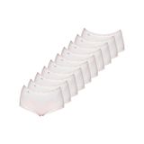 Kit Com 10 Calcinhas Alta Star Max Triumph 24672