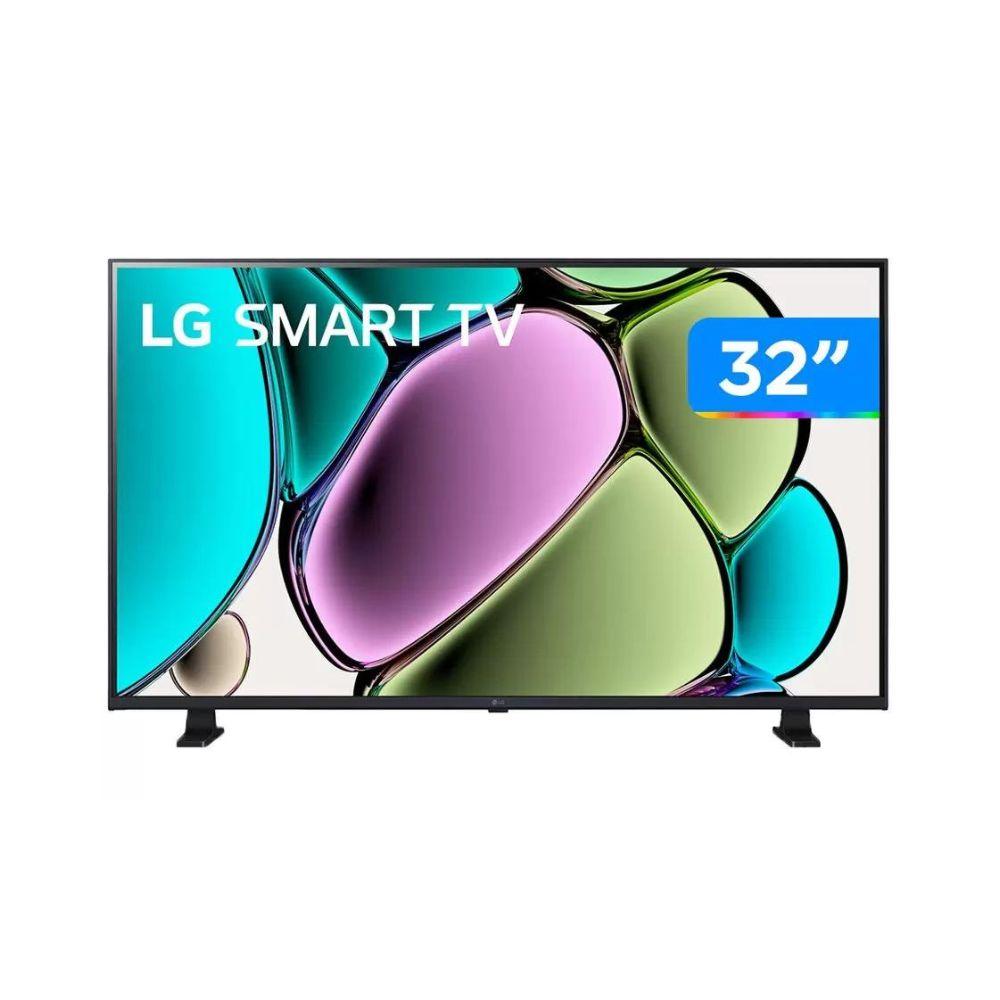 Smart TV LG LED 32" HD 32LR650BPSA.AWZ Wi-Fi, Bluetooth, HDR, Alexa, webOS, LG Channels compatível com Smart Magic