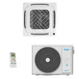 Ar-condicionado Split Cassete Inverter 4 Vias R-32 Elgin Eco 24.000 Btus Quente/frio 220v Monofásico