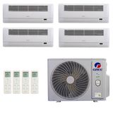 Ar-condicionado Multi Split Inverter R-32 Gree 36.000 (4x Evap Cassete 1 Via 9.000) Quente/frio 220v