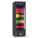 Expositor Vertical Resfriados Refrimate 570 Litros Porta Vidro Preto 220v Vcm570pvb