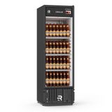 Cervejeira Refrimate 570 Litros Porta Vidro Preto E Branco 220v Vcce570pv