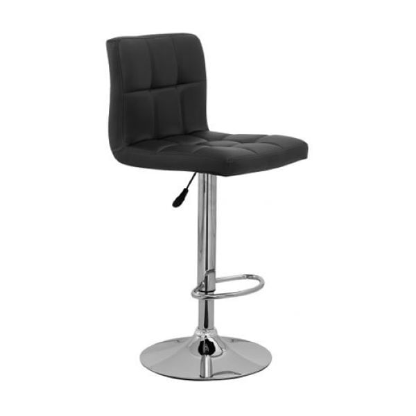 Banquetas Gomos Cozinha Bar Regulagem  Confort  Altura Preta