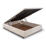 Box Baú Orthocrin Capuccino Casal- 138x188x31