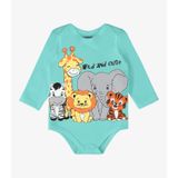 Body Infantil Masculino Bixinhos Rovi Kids Azul G