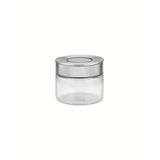 Pote De Vidro Tramontina Purezza Com Tampa De Aço Inox 10 Cm 0,4 L - 61227/010