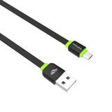 Cabo Carregador Para Celular C3tech Cb-100 Usb Micro-usb Turbo Dados 1m Preto