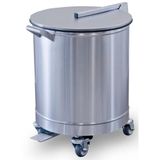 Lixeira em Aço Inox 430 80 Litros Atual Inox CD-80L