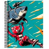 Caderno Universitário Fortnite Foroni 96 Folhas