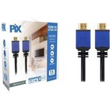 Cabo Hdmi 2.0 4k 19 Pinos Com Filtro 15m Pix [f002]