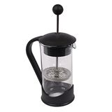 Inteligente Chef French Press Coffee Maker, Cervejeiro De Café De Sabor Máximo Com Filtragem Superior, 2 Xícara De Capacidade, Preto