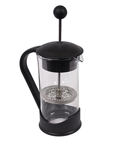 Inteligente Chef French Press Coffee Maker, Cervejeiro De Café De Sabor Máximo Com Filtragem Superior, 2 Xícara De Capacidade, Preto