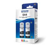 Kit Com 2 Garrafas De Tinta Preta Epson T544120-2p