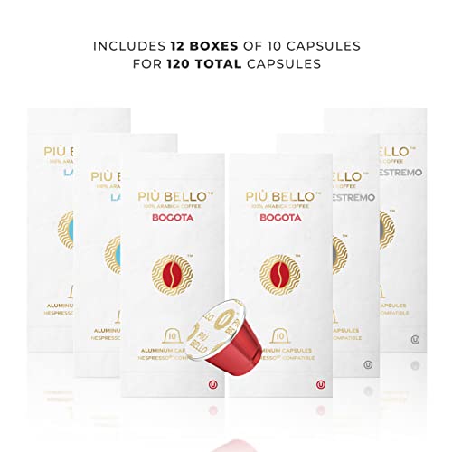 Piu Bello Coffee Pods Variety Pack - Máquina Nespresso (ou