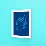 Quadro Decorativo Vegeta