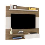 Painel Para Tv Até 55&quot; Monza Pinho/off White Artely