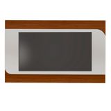 Painel Para Tv Até 86&quot; Elegance Cedro/off White Artely