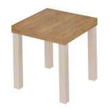 Mesa De Centro Up Carvalho Off/white Artely