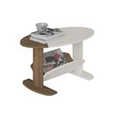 Mesa De Centro Isis Pinho/off White Artely