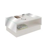 Mesa De Centro Detroit Off White Artely