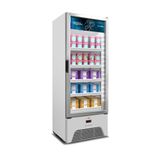 Freezer Vertical Porta De Vidro Sorvetes E Congelados 497l Vf50ah Optima Branca 220v - Metalfrio