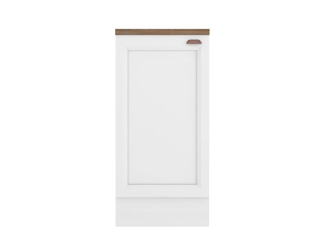 Balcão 1 Porta 41cm Com Tampo Unna Branco Poliman