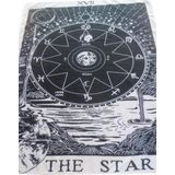 TOALHA ESOTERICA TAROT CARTA ARCANO 17 ESTRELA 70X90