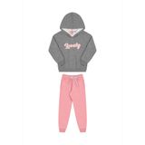 Conjunto Infantil Menina Moletom Lovely