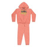 Conjunto Moletom Infantil Menina Wonder Neon