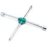 Chave De Roda Em Cruz Sata Prateado 17x19x21mm Quadrado 1/2&quot;