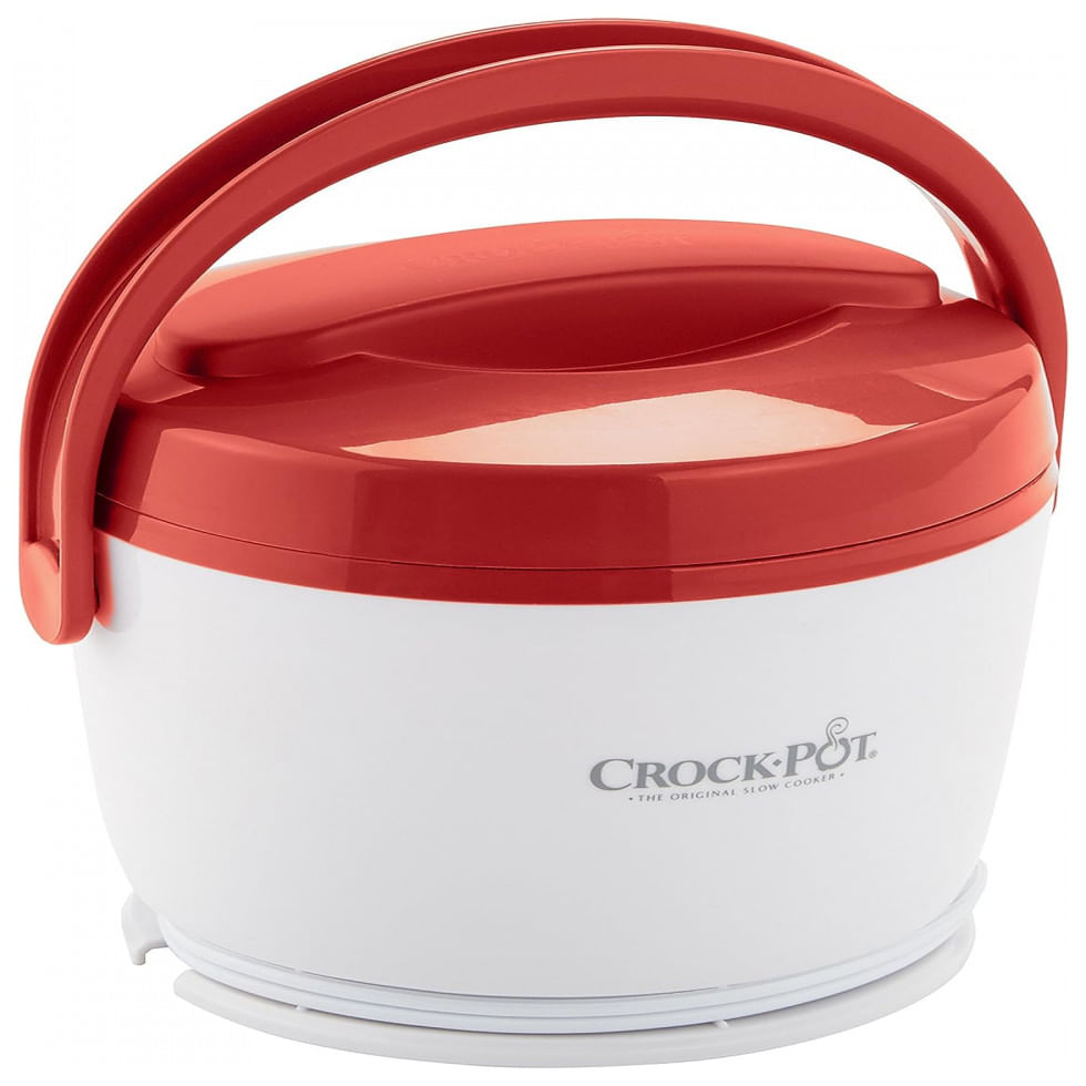 Marmita Eletrica Portatil 600 Ml Com E Removivel, 110v, Crock Pot Sccplc200 R, Vermelho