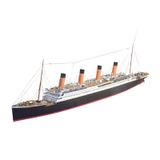 Kit De Modelo De Papel De Montagem De Quebra-cabeças Diy Do Navio Titanic Britânico