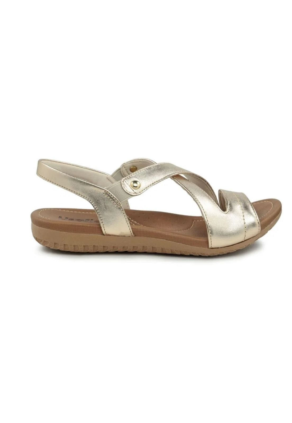 Sandalias Usaflex Prata Velha R1804