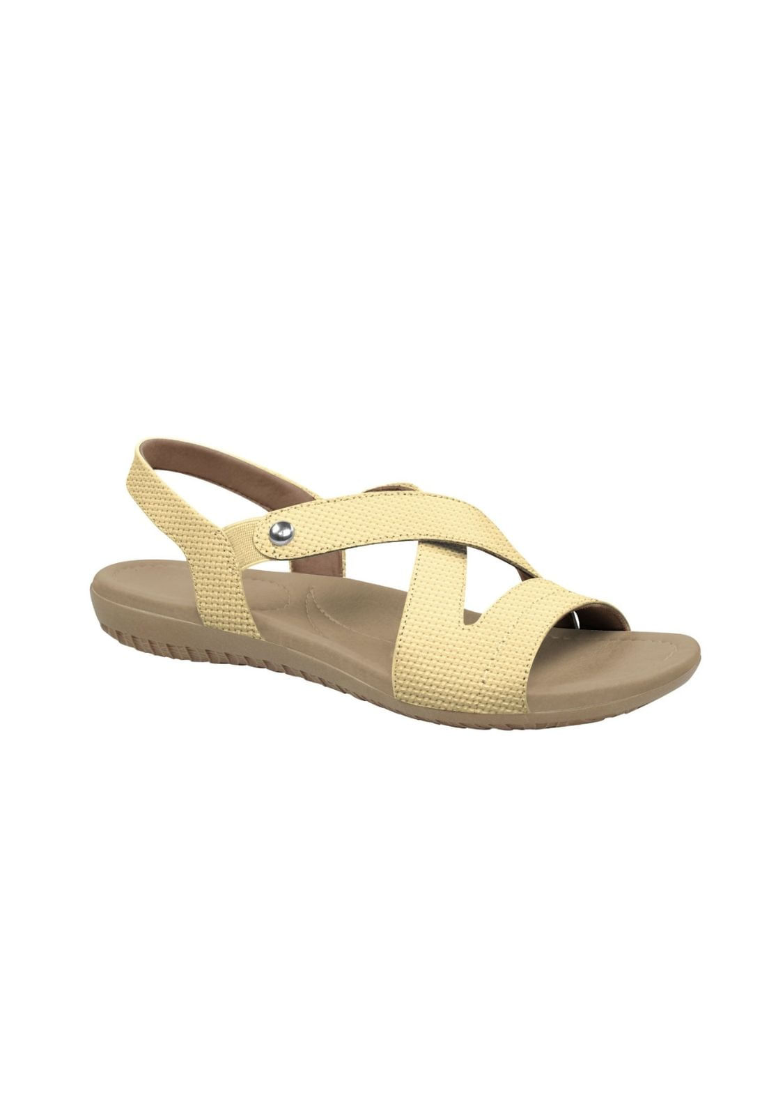 Sandalias Usaflex Lisa Baunilha  R1804