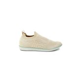 Tenis Usaflex Bico Fino Tricot Vanilla Ag4304