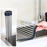 Escorredor Esteira Aço Inox Para Cuba De Cozinha Pia Louça