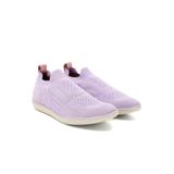 Tenis Usaflex Bico Fino Tricot Lavanda Ag4304