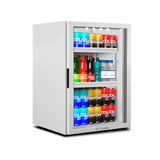 Refrigerador Expositor Vertical Para Bebidas 85 Litros VB11RB Counter Top Branca 127V - Metalfrio