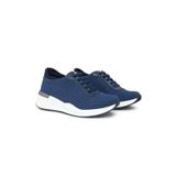 Tenis Usaflex Sola Alta Em Tecido New Blue Af1504