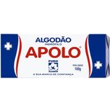 Algodão Hidrófilo 100g - 10 Unidades - Apolo