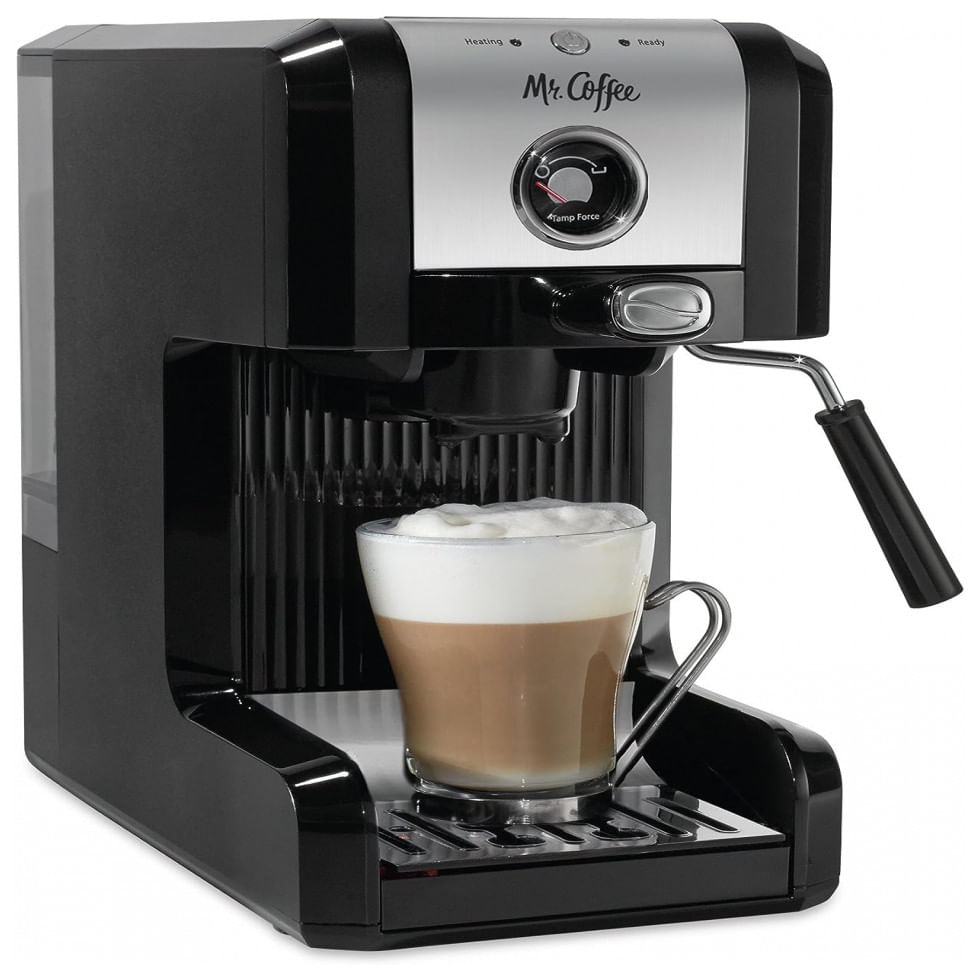 Cafeteira Eletrica Expresso 15 Bar Automatica, Capacidade 890 Ml, 110v, Mr. Coffee Bvmc Ecmpt1000, Preto