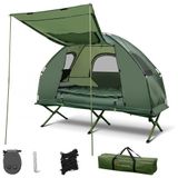 Barraca Suspensa Portatil Para Acampamento, Camping, Nightcore, Verde