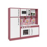 Cozinha Completa Brinquedo Infantil Refrigerador Diana