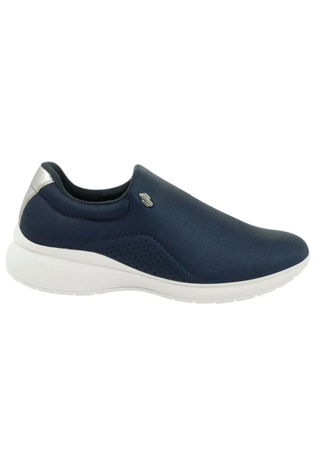 Tênis Usaflex Slip On New Blue Elastano Monograma Ab6401