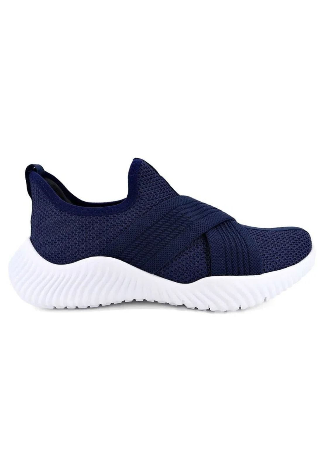 Tenis Usaflex Slip On Elastico New Blue Ah2304