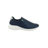 Tênis Usaflex Slip On New Blue Elastano Monograma Ab6401