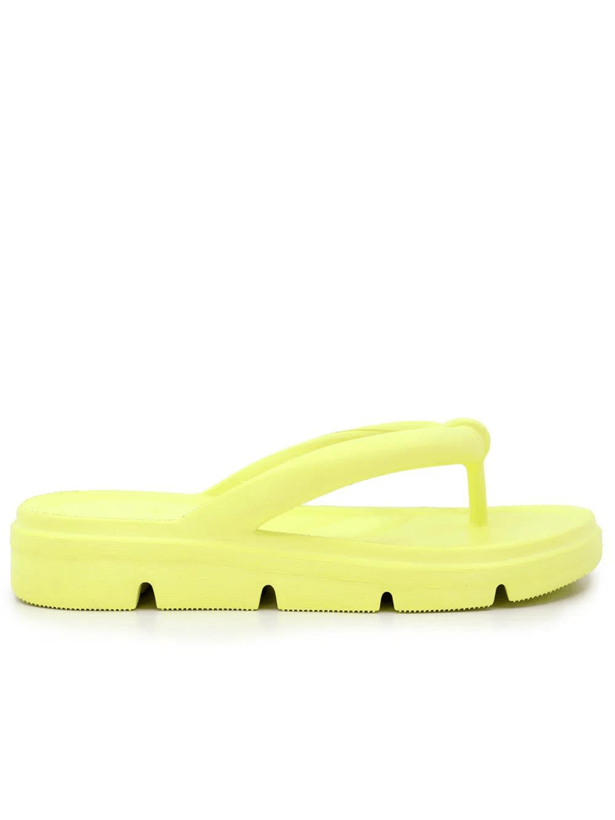 Chinelo Usaflex Pistache Poofy Plataforma Eva Ah3001