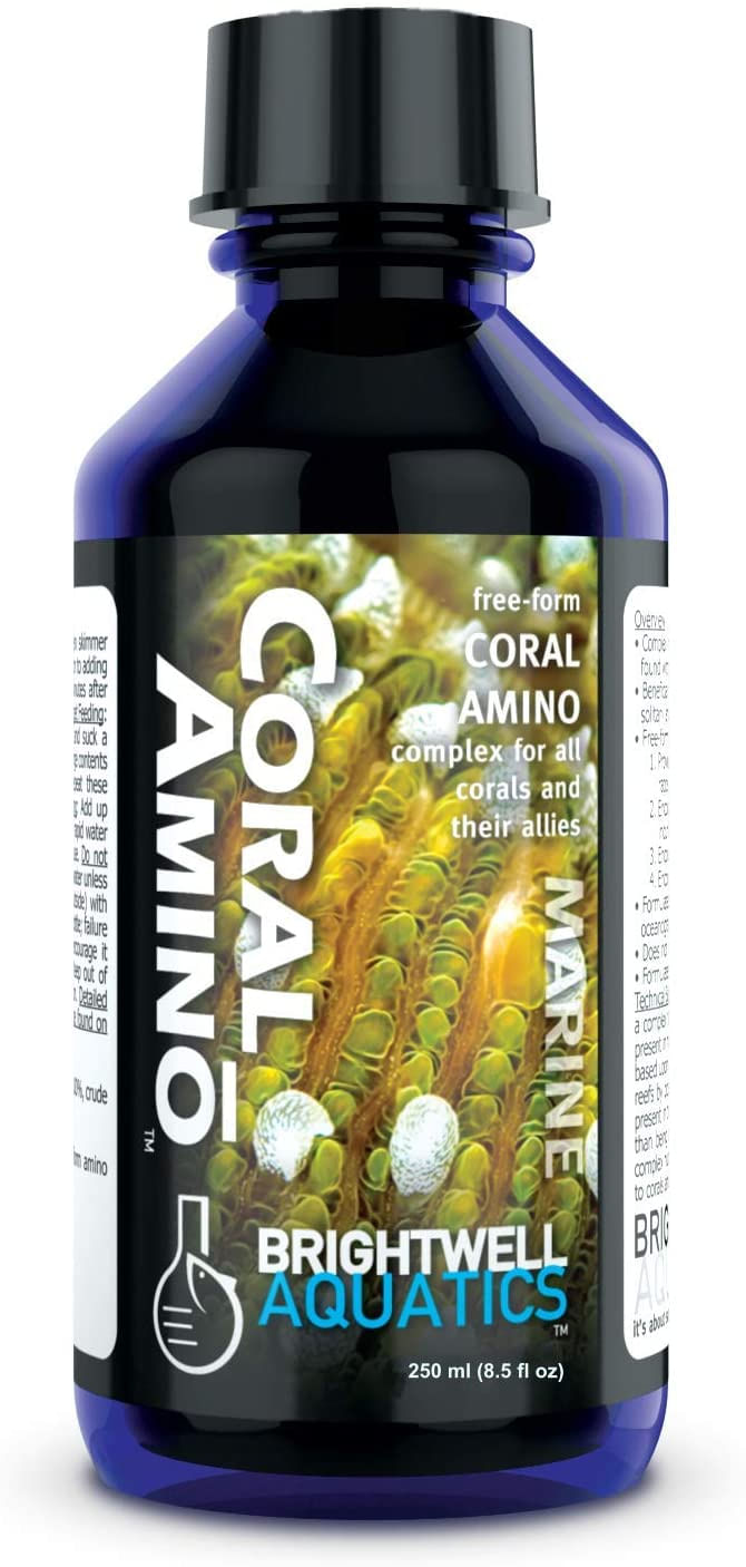 Brightwell Aquatics Coralamino - Complexo De Aminoácidos Para Coloração E Crescimento De Corais, 250ml