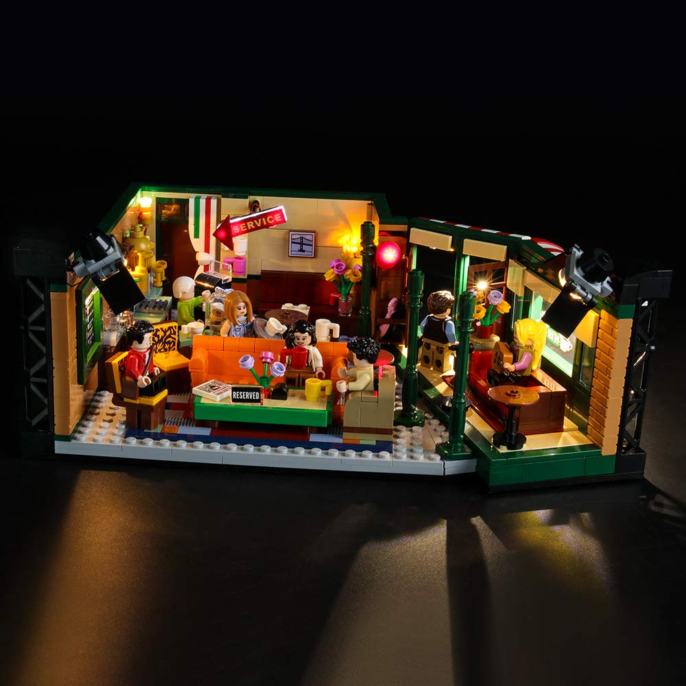 Kit De Iluminação Led Briksmax Para Lego Friends Central Perk 21319