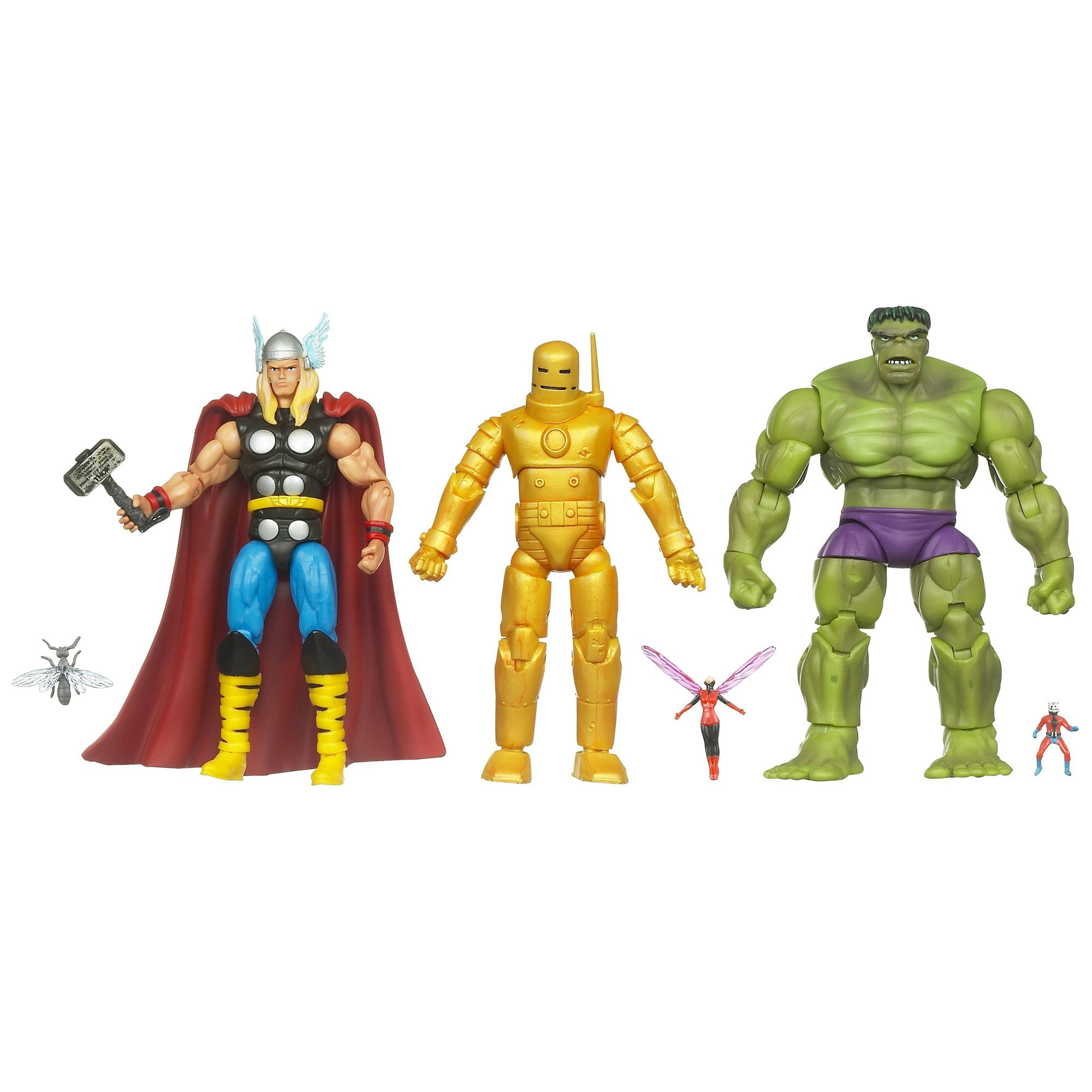 Boneco De Ação Hasbro Marvel Universe Classic Avengers Pack